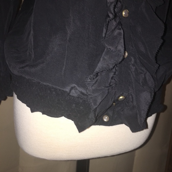 Joie‎ black blouse - Picture 4 of 7
